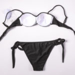 Maillot de bain femme 2 pièces noir Stassie