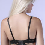 Soutien-gorge push-up noir avec armatures Spicy