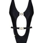 Maillot de bain monokini string noir Ma Diva