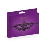 Masque loup blanc ou noir souple en guipure Candice